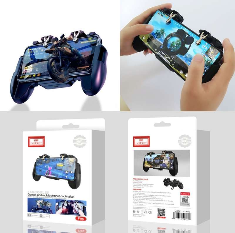 Earldom F06 Fancooler Games-pad mobile phones cooling fan