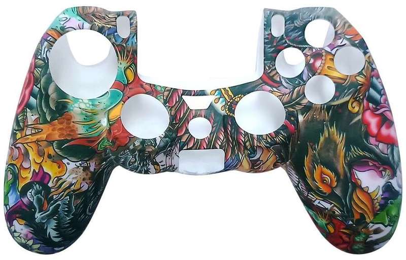 Silicon Case For PS4 Controller With Transfer Printing Pattern