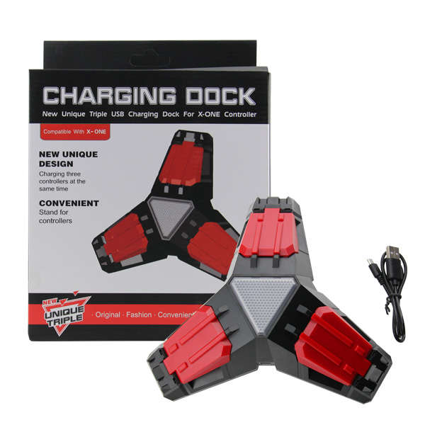 ROKY New Unique Triple Usb Charging Dock For Xbox One Controller
