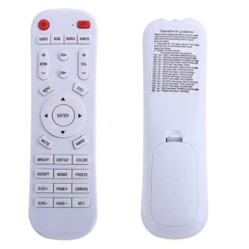 Universal Projector Remote Control for Home Cinema Home Theater