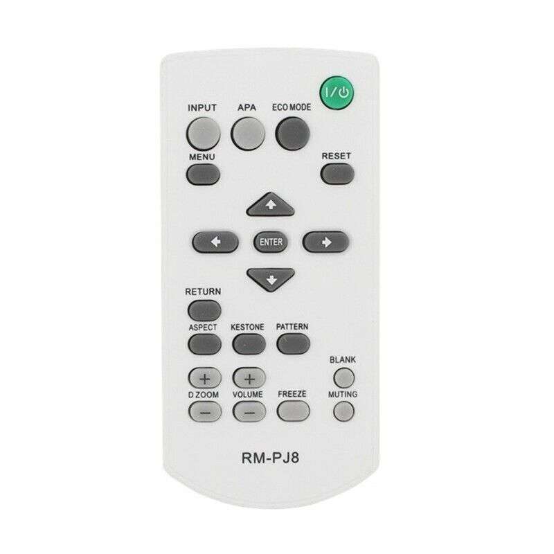 SONY RM-PJ8 Projector Remote Control Replacement for SONY VPL DX126 VPL CX275 VPL CH370