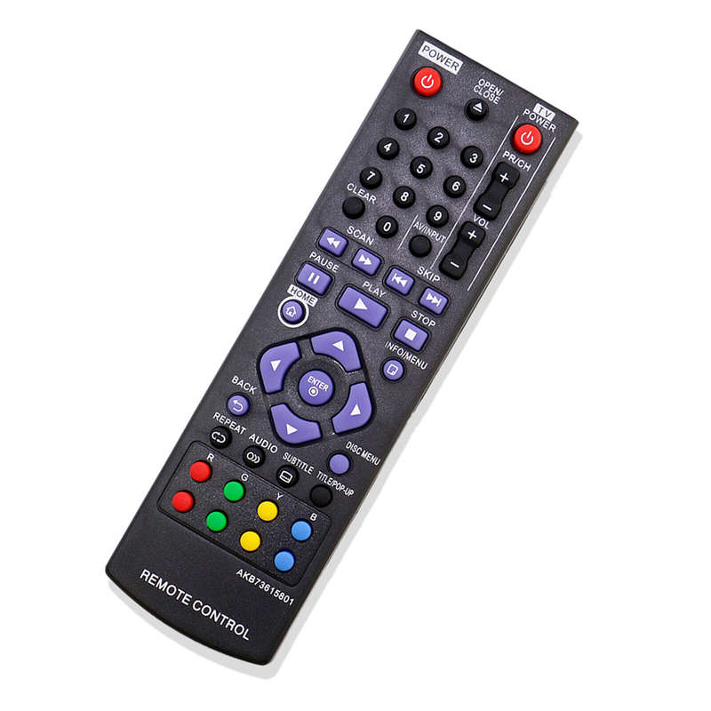 Replacement Remote Control AKB73615801 For LG BLU-RAY Disc Player