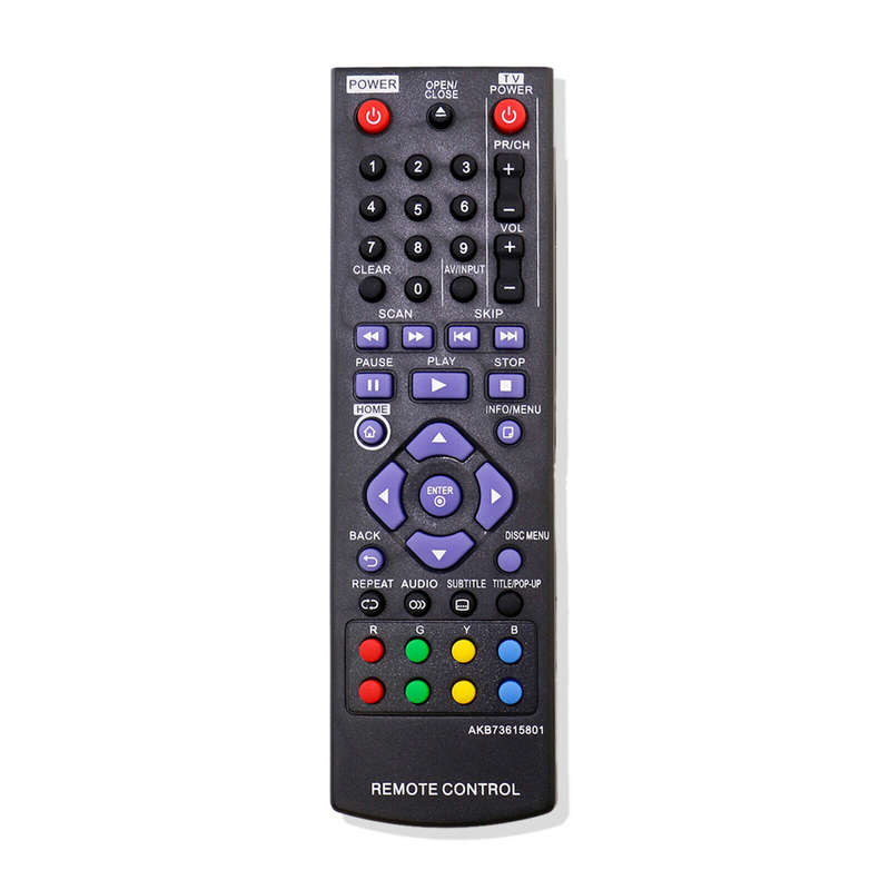 Replacement Remote Control AKB73615801 For LG BLU-RAY Disc Player