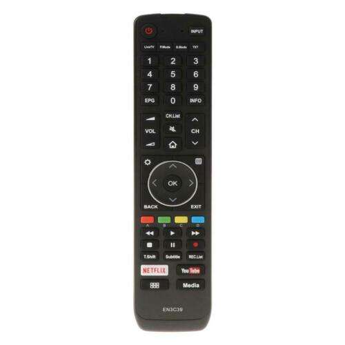 Hisense EN3C39 Replacement Remote Control for Hisense ULED TV