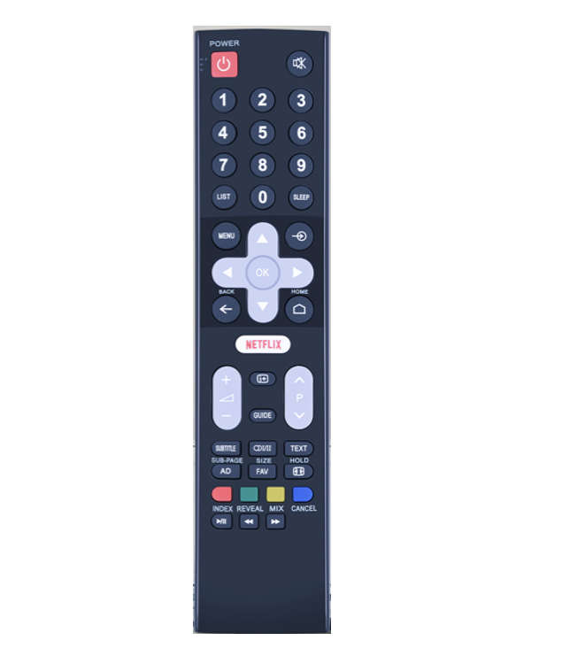 Skyworth HOF16J234GPD12 Replacement Reomote Control with Netflix Button