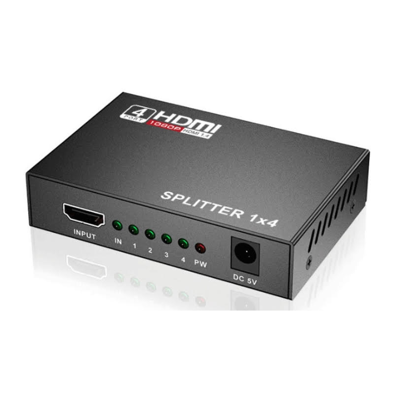 1 to 4  HDMI splitter converter