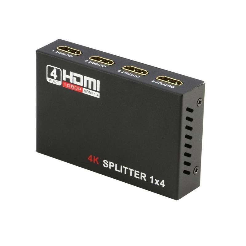 1 to 4  HDMI splitter converter