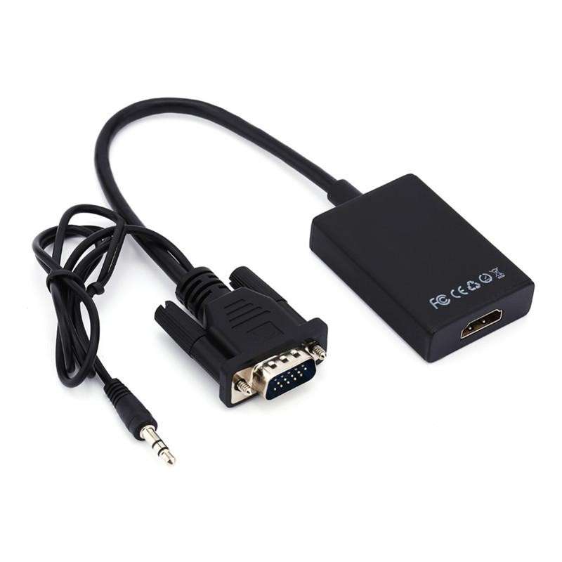 VGA + Audio to HDMI Cable Converter