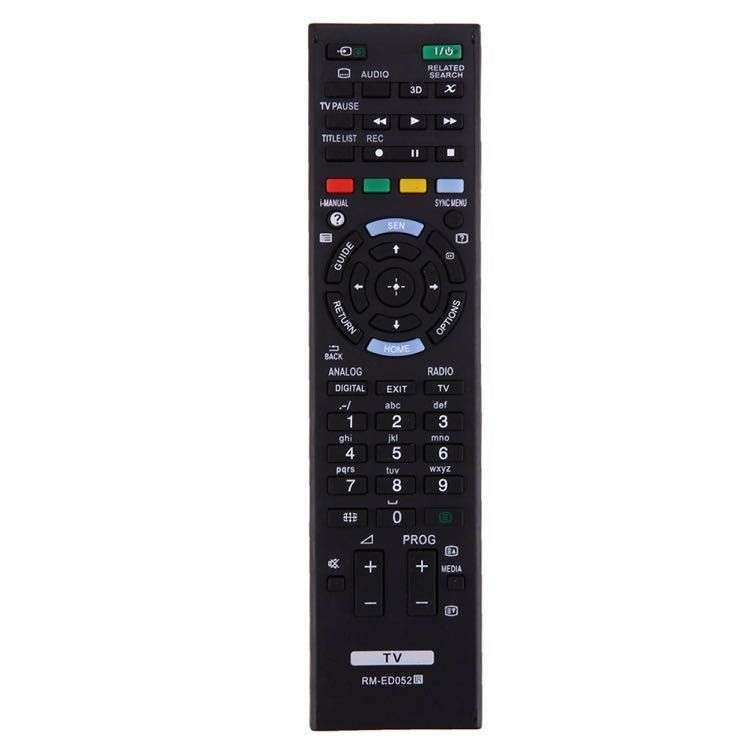 Replacement Remote Control For Sony TV RM-ED052 RMED052