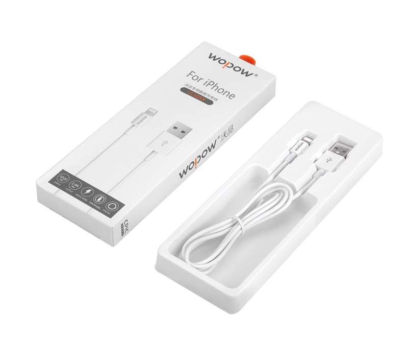 WOPOW LC505X Fast Charging  Data Lighting Cable For IPhone
