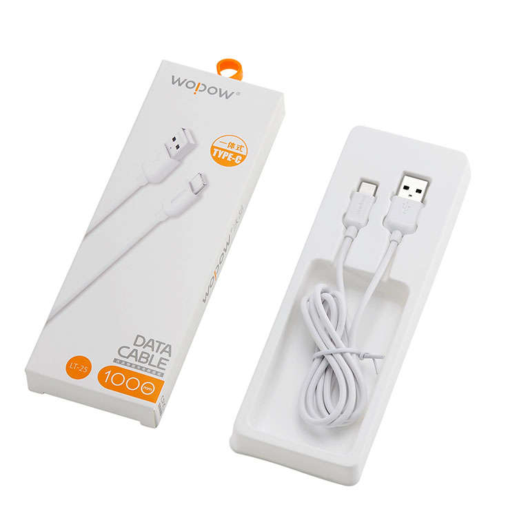 Wopow LT25 Type-C Fast Charging Data Cable For Samsung /Huawei