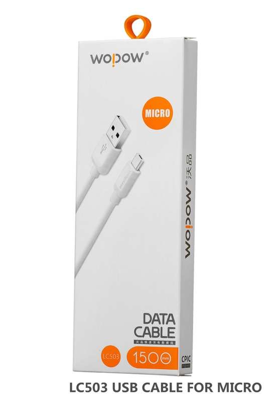 Wopow LC503 Fast Charging Micro USB Cable For Samsung Android