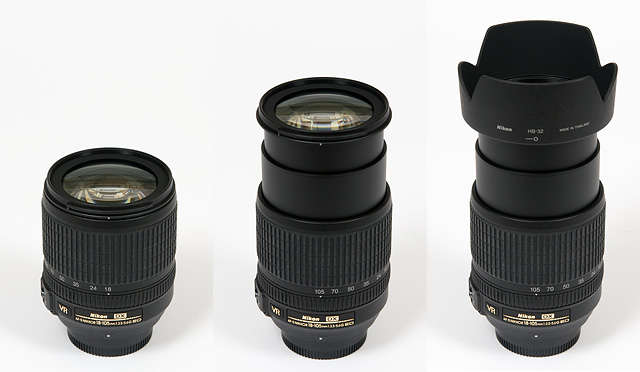 Nikkor Lens AF-S DX Nikkor 18-105mm f/3.5-5.6G ED VR