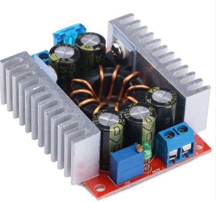 DC-DC Step-Down Buck Module Adjustable 4-32V to 1.2-32V 15A