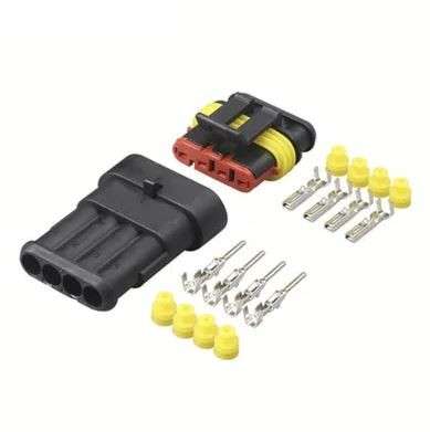 Waterproof Connector plug socket set 4 pin