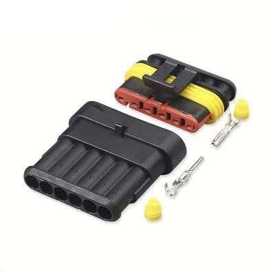 Waterproof Connector plug socket set 6 pin