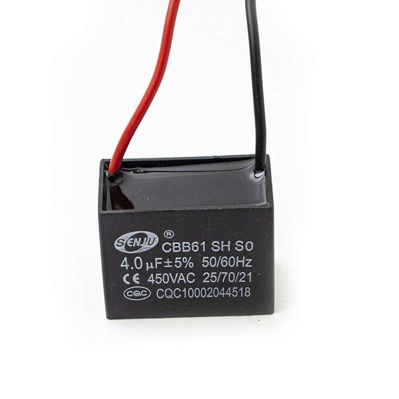 Ceiling Fan Capacitor 4uf 450VAC