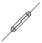 Reed Switch N/O 13mm