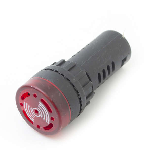 LED Pilot light and Buzzer 12VDC