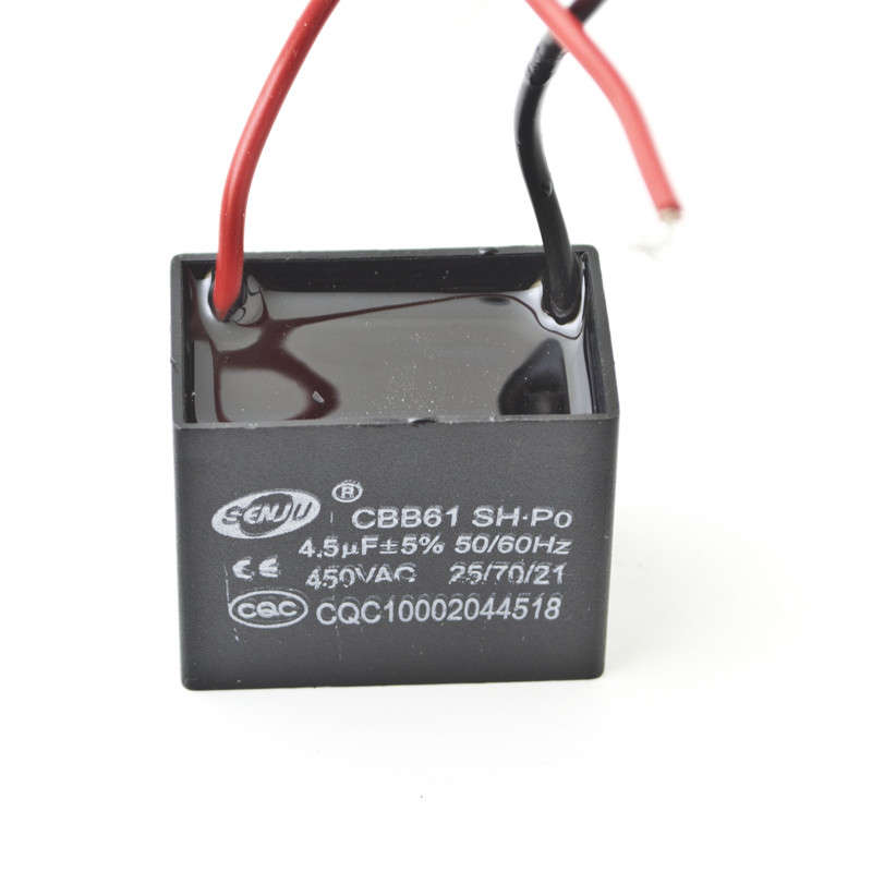 Ceiling Fan Capacitor 4.5uf 450VAC