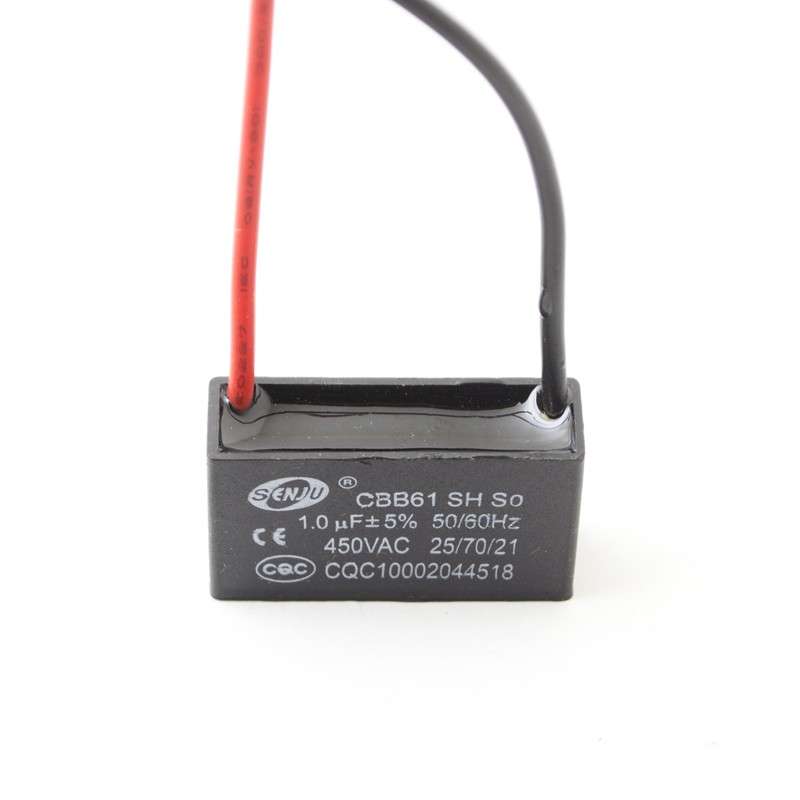 Ceiling Fan Capacitor 1uf 450VAC