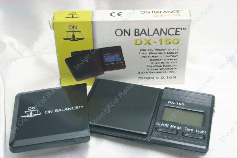### On Balance Digital Scale 150g x 0.1g ###