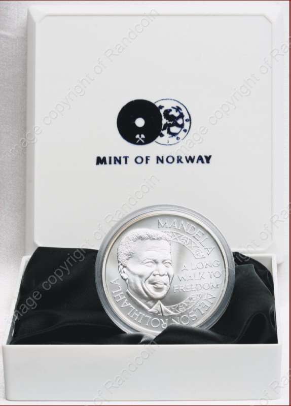 *#* Mandela Silver Medallion Nobel Peace Prize  *#*