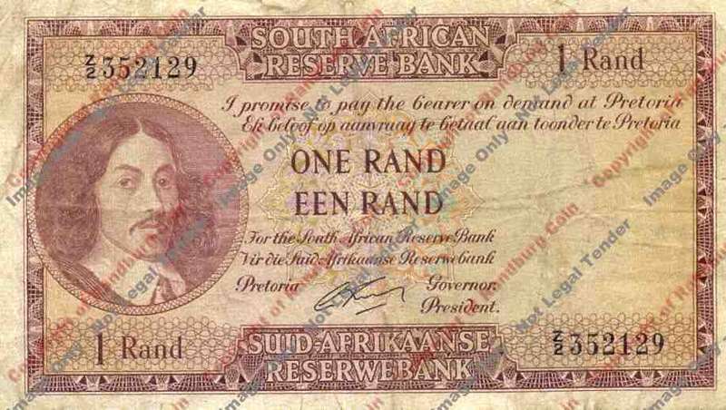 *#* G RISSIK - 1st Issue - 1 Rand Eng/Afr - F *#*