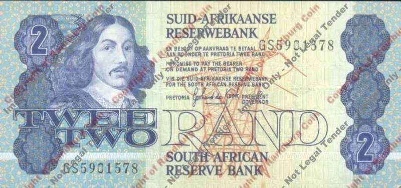 *#* GPC De Kock 3rd Issue - Two Rand Note EF *#*