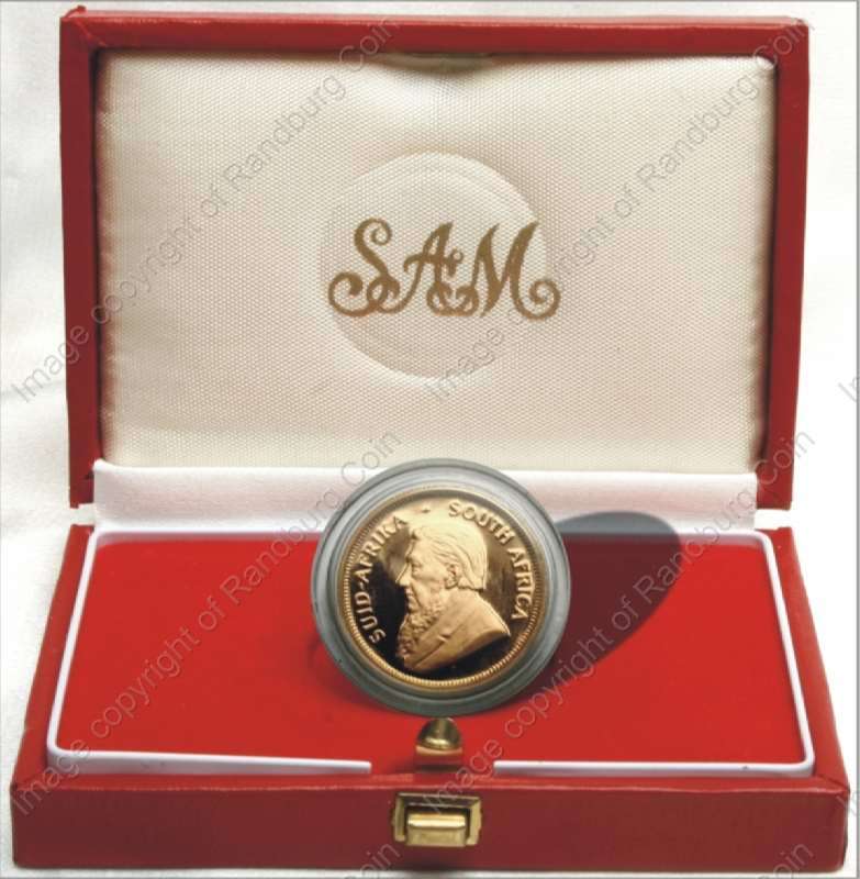 *#* WEEKEND!!! 1995 SA Gold Proof Kruger Rand Quarter Ounce in SA M Red Box *#*