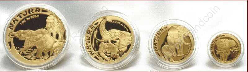 1996_Gold_Proof_Elephant_Set_coins_rev