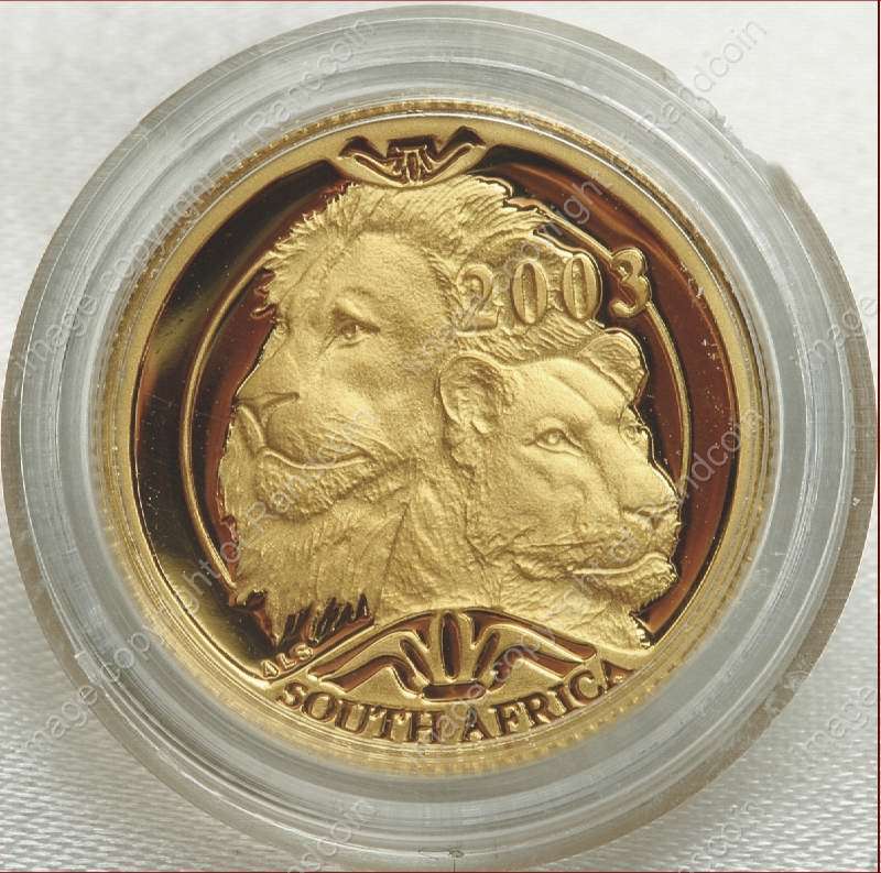 2003_Gold_Lion_Tenth_oz_coin_ob