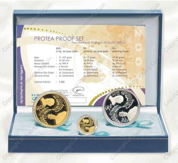 *#* 2009 Gold Protea National Anthem Set *#*