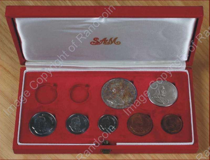 *#* 1967 Long Proof Set NO GOLD in Original SA Mint box !!! *#*