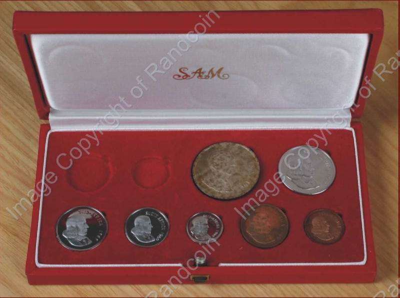 *#* 1969 Long Proof Set NO GOLD in SA Mint box Mintage 7000 !!! *#*