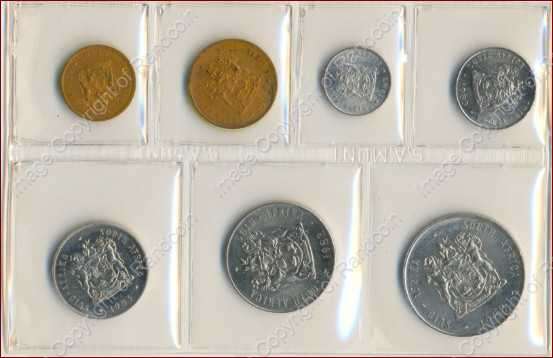 ### 1983 SA Mint issued UNC set !!! ###