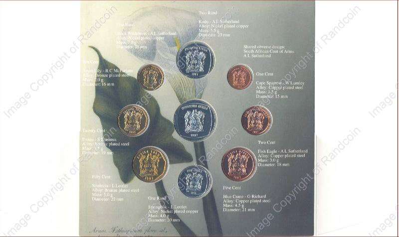 *#* 1997 SA Mint Pack Set UNC *#*