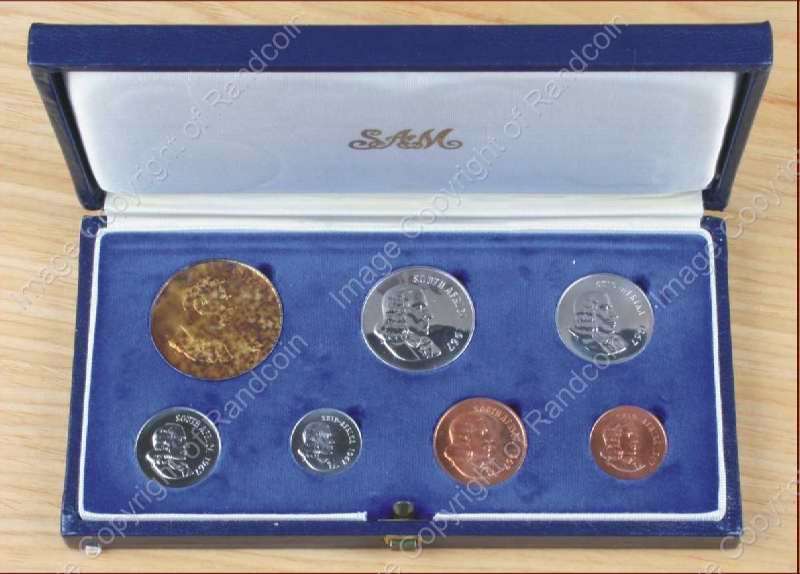 *#* 1967 SA Proof Set in Original SA Mint box Mintage 15000 !!! *#*