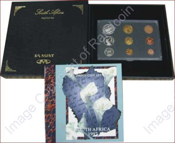 *#* 1997 SA Proof Set in Original SA Mint box *#*