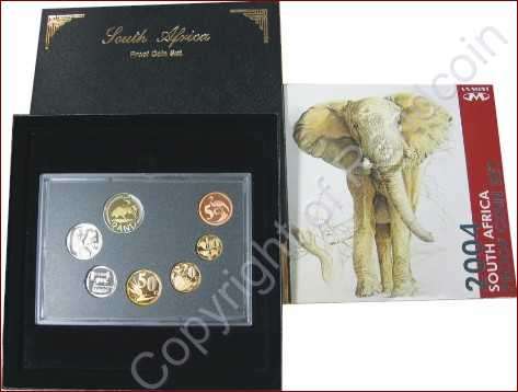 *#* 2004 SA Proof Set in Original SA Mint box Mintage 1935 *#*