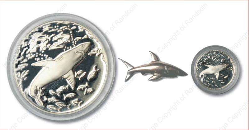 1999_SA_Silver_Combo_Set_Proof_Shark_Coin_rev