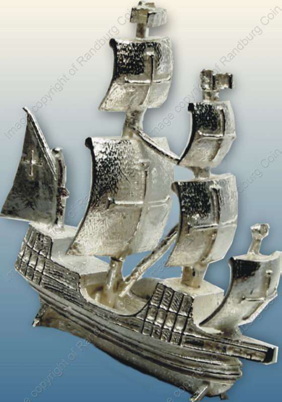 /2009_SA_Silver_Maritime_Crown_and_Tickey_Set_Ship