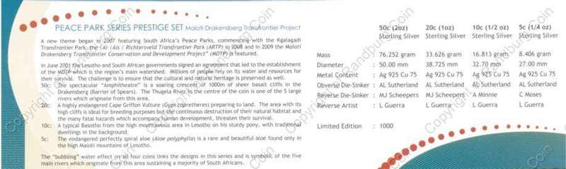 SA_2009_Silver_Proof_Maloti_Drakensberg_Project_pCert_rev