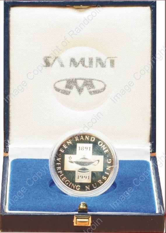 @@ R1 CRAZY @@ *#* SA Silver R1 Proof 1991 Nursing *#*