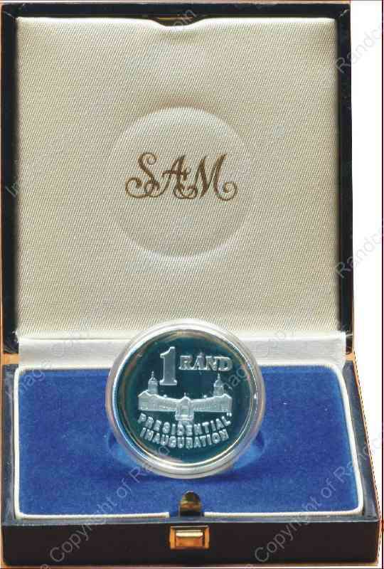 *#* 1994 R1 Silver Presidential Inauguration in Blue Box *#*