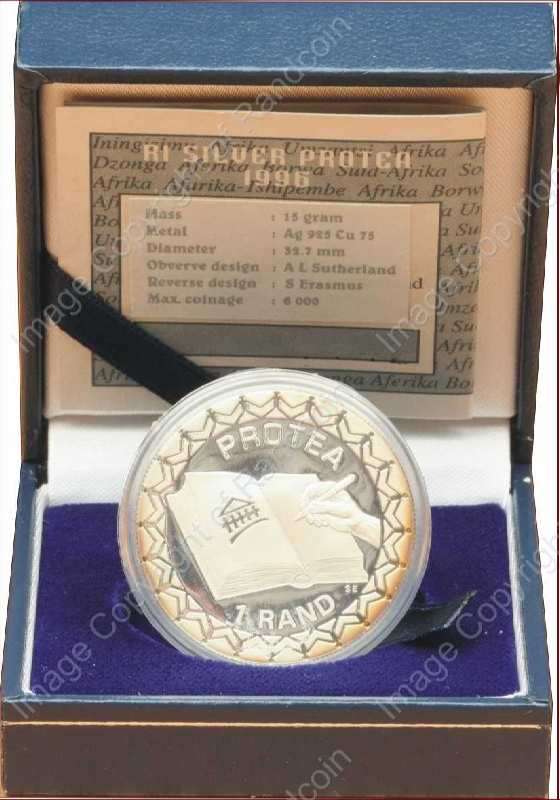 *#* SA Silver R1 Proof 1996 Constitution *#*