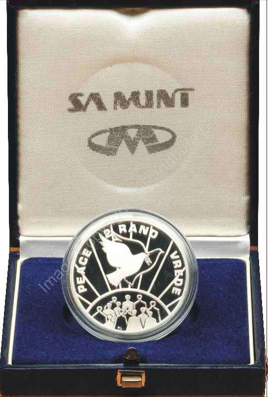 *#* SA Silver R2 Proof 1993 Peace_Mintage 4 800 *#*