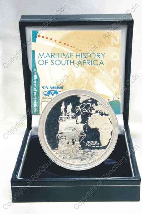 *#* SA Silver R2 Proof 2009 Maritime History Mintage 2 000*#*