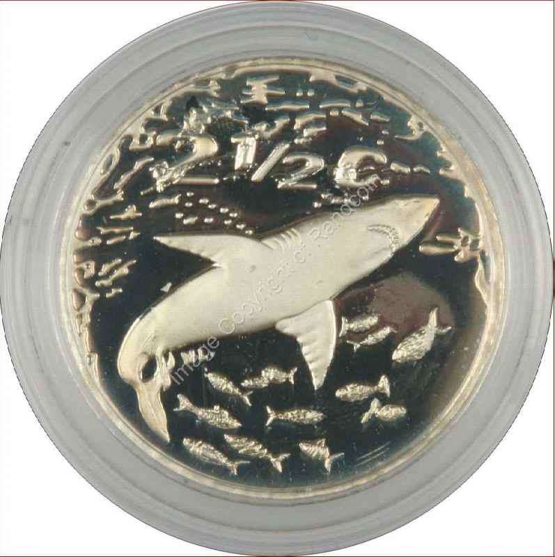 1999_Silver_2_Half_cent_Shark_coin_rev
