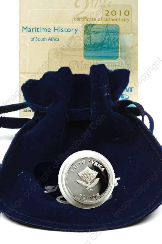 *#* 2010 SA Silver 2 1/2c Maritime History Mintage 1000*#*
